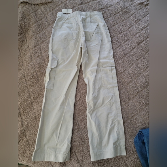 Abercrombie & Fitch Cargo Pants | Beige | Size 30 Long - Picture 4 of 7
